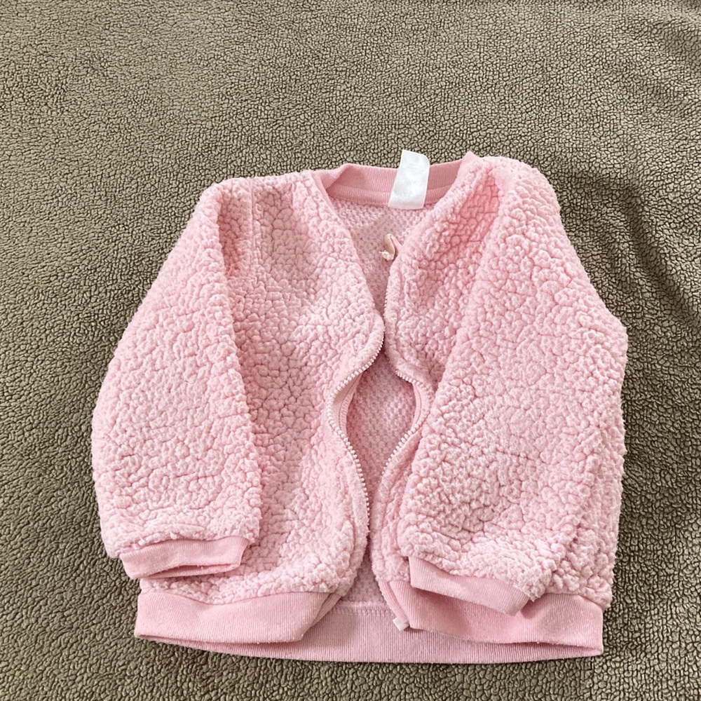 Cozy Pink Sherpa Women's Sweater